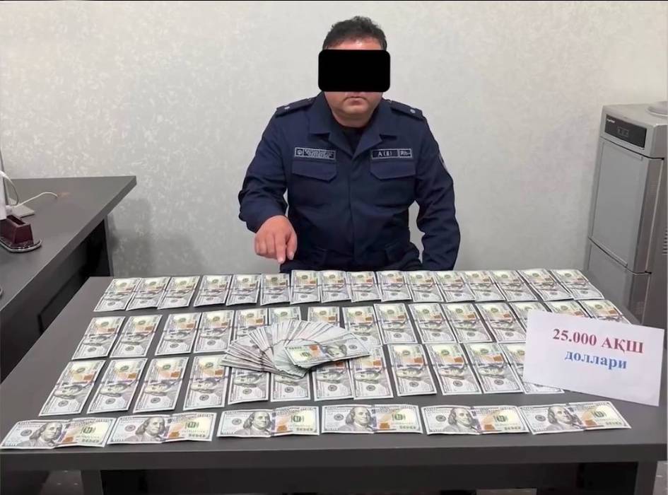 Тошкент вилоятида тадбиркордан 63 минг доллар талаб қилган ФВБ ходими қамоққа олинди